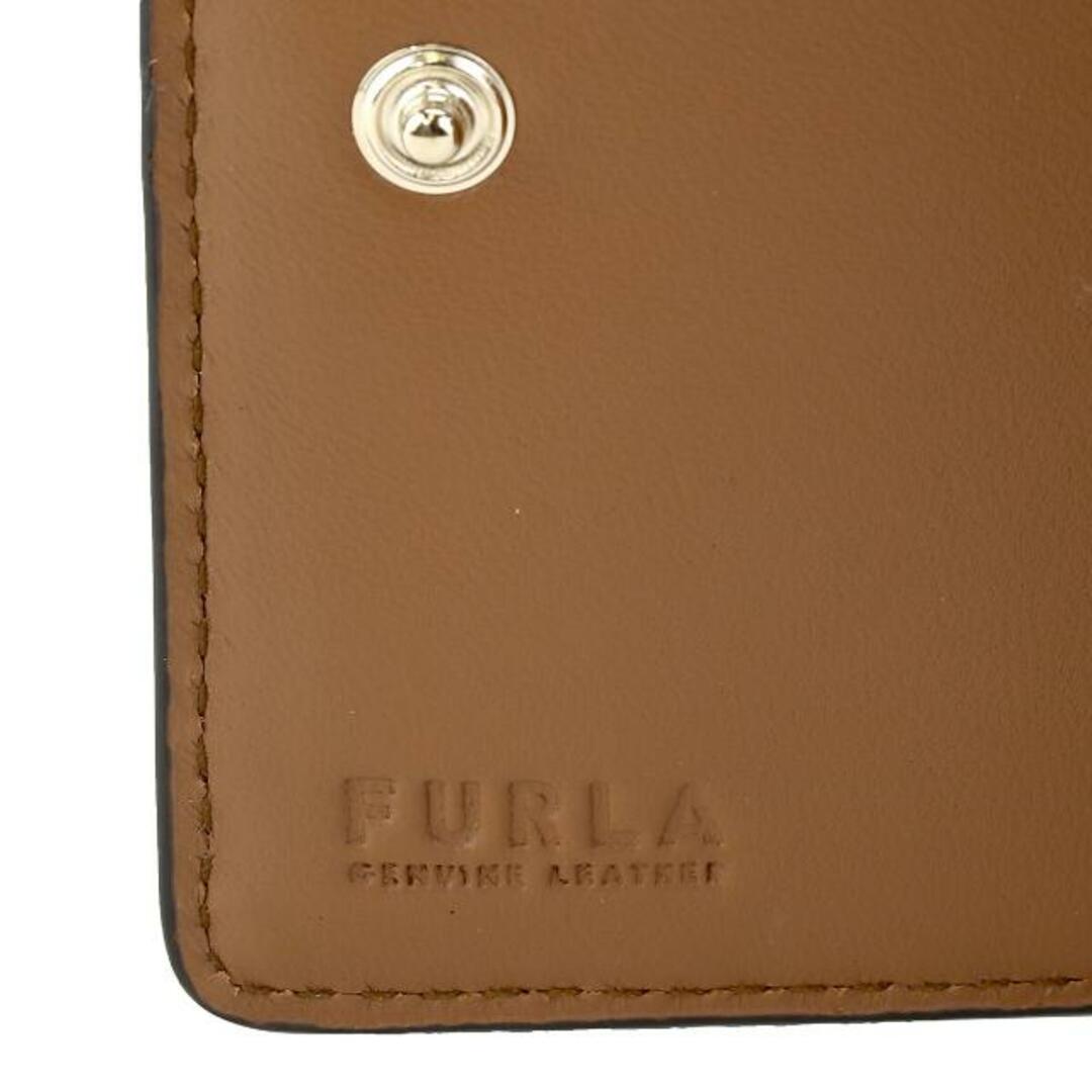 Furla(フルラ)の新品 フルラ FURLA 2つ折り財布 カメリア S COMPACT WALLET L ZIP コニャック レディースのファッション小物(財布)の商品写真