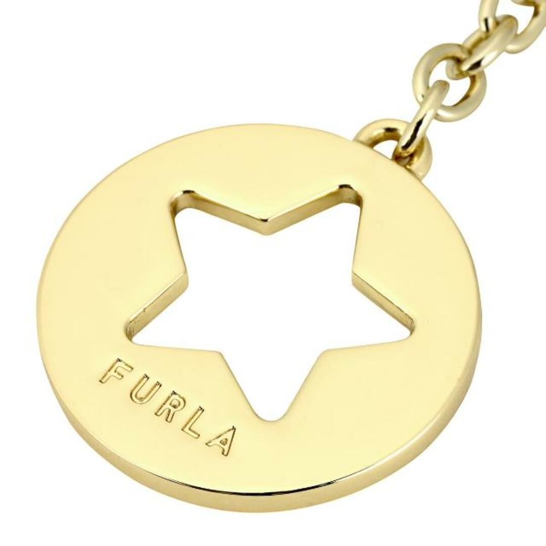 Furla(フルラ)の新品 フルラ FURLA キーホルダー クリスタル KEYRING STAR ゴールド/アルテミシア レディースのファッション小物(キーホルダー)の商品写真