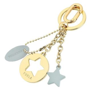 フルラ(Furla)の新品 フルラ FURLA キーホルダー クリスタル KEYRING STAR ゴールド/アルテミシア(キーホルダー)