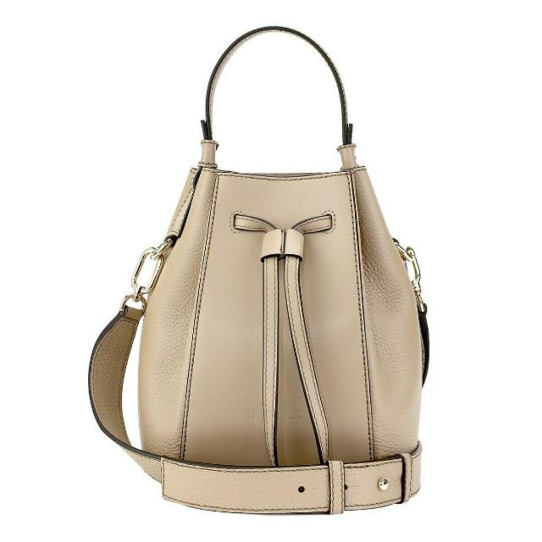 新品 フルラ FURLA ハンドバッグ ミアステラ MINI BUCKET BAG グレージュ