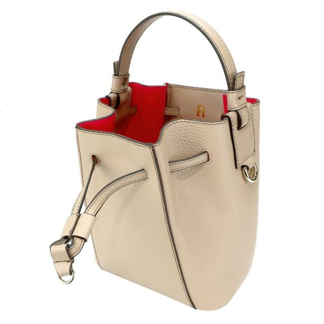 新品 フルラ FURLA ショルダーバッグ ミアステラ BUCKET BAG S グレージュ