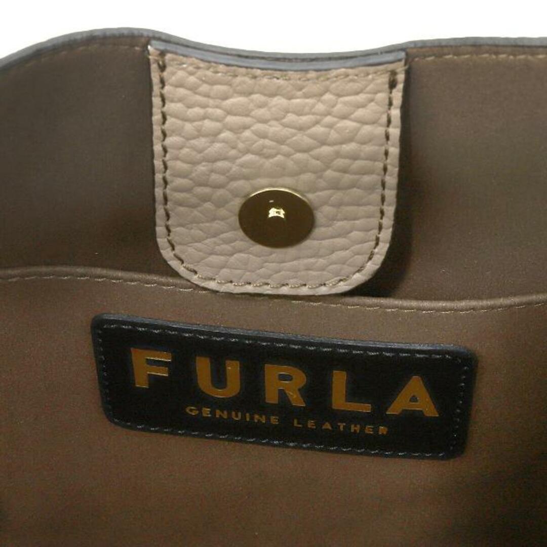 新品 フルラ FURLA ハンドバッグ プリムラ HOBOBAG S グレージュ