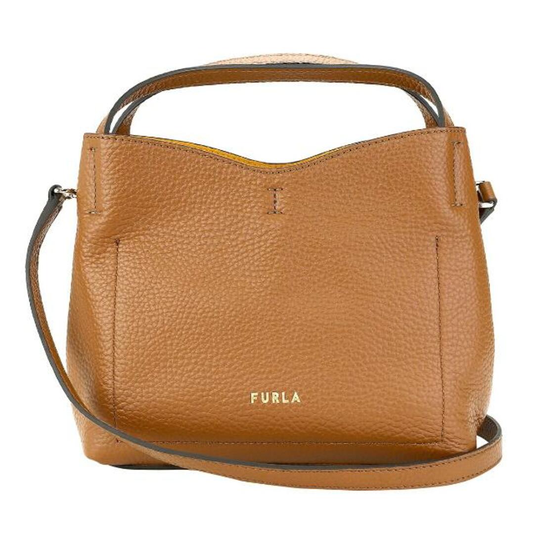 新品 フルラ FURLA ハンドバッグ プリムラ HOBO BAG コニャック