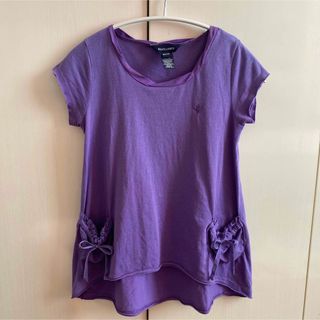 ラルフローレン(Ralph Lauren)のキッズ　ラルフローレン  女の子　M(8/10) パープル(Tシャツ/カットソー)