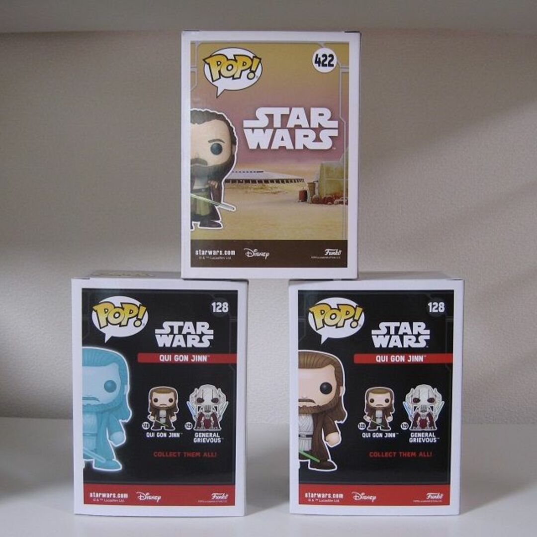 FUNKO POP STAR WARS QUI GON JINN ５点セット エンタメ/ホビーのフィギュア(SF/ファンタジー/ホラー)の商品写真