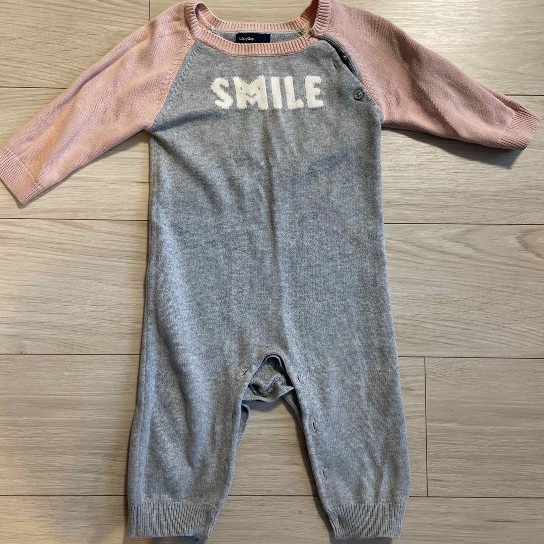 babyGAP(ベビーギャップ)のロンパース2枚セット キッズ/ベビー/マタニティのベビー服(~85cm)(ロンパース)の商品写真