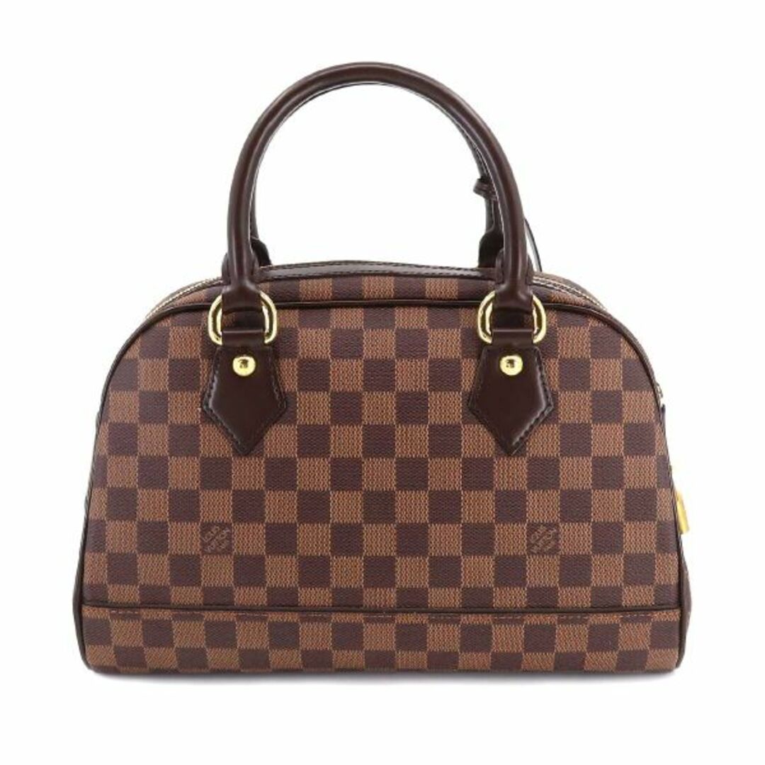 未使用 展示品 ルイ ヴィトン LOUIS VUITTON ダミエ ドゥオモ ハンド バッグ エベヌ N60008 ゴールド 金具 VLP 90201652