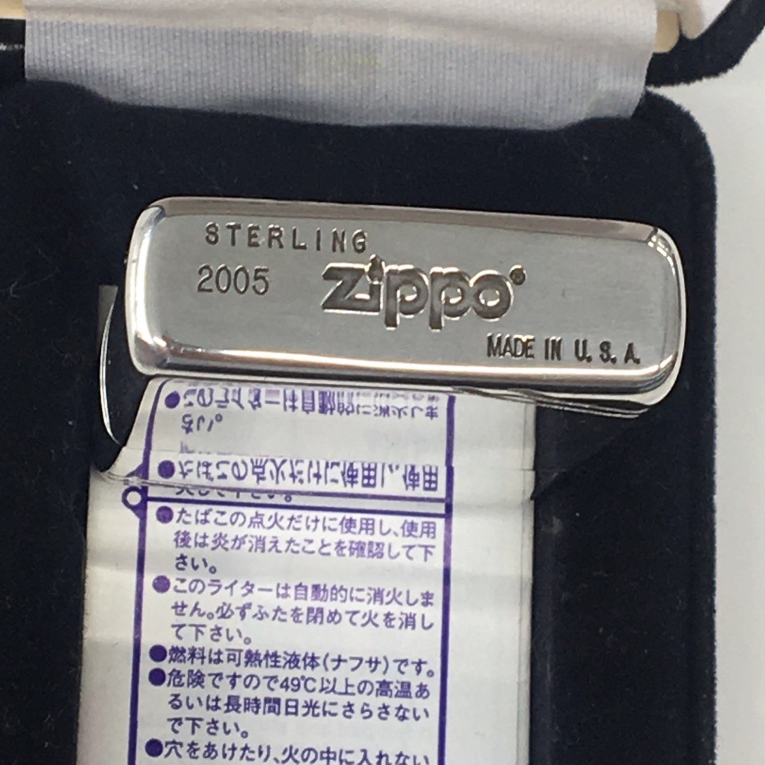 ZIPPO - ZIPPO STERLINGSILVER 銀無垢925 スターリングシルバー良品の ...