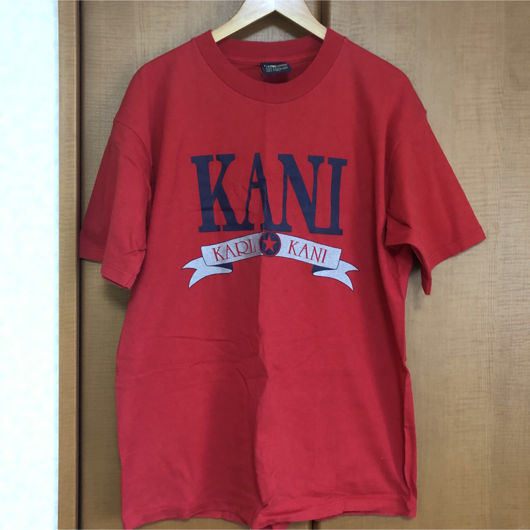 ★美品★レア★Karl Kani カールカナイ 半袖Tシャツ ロゴ Hiphop