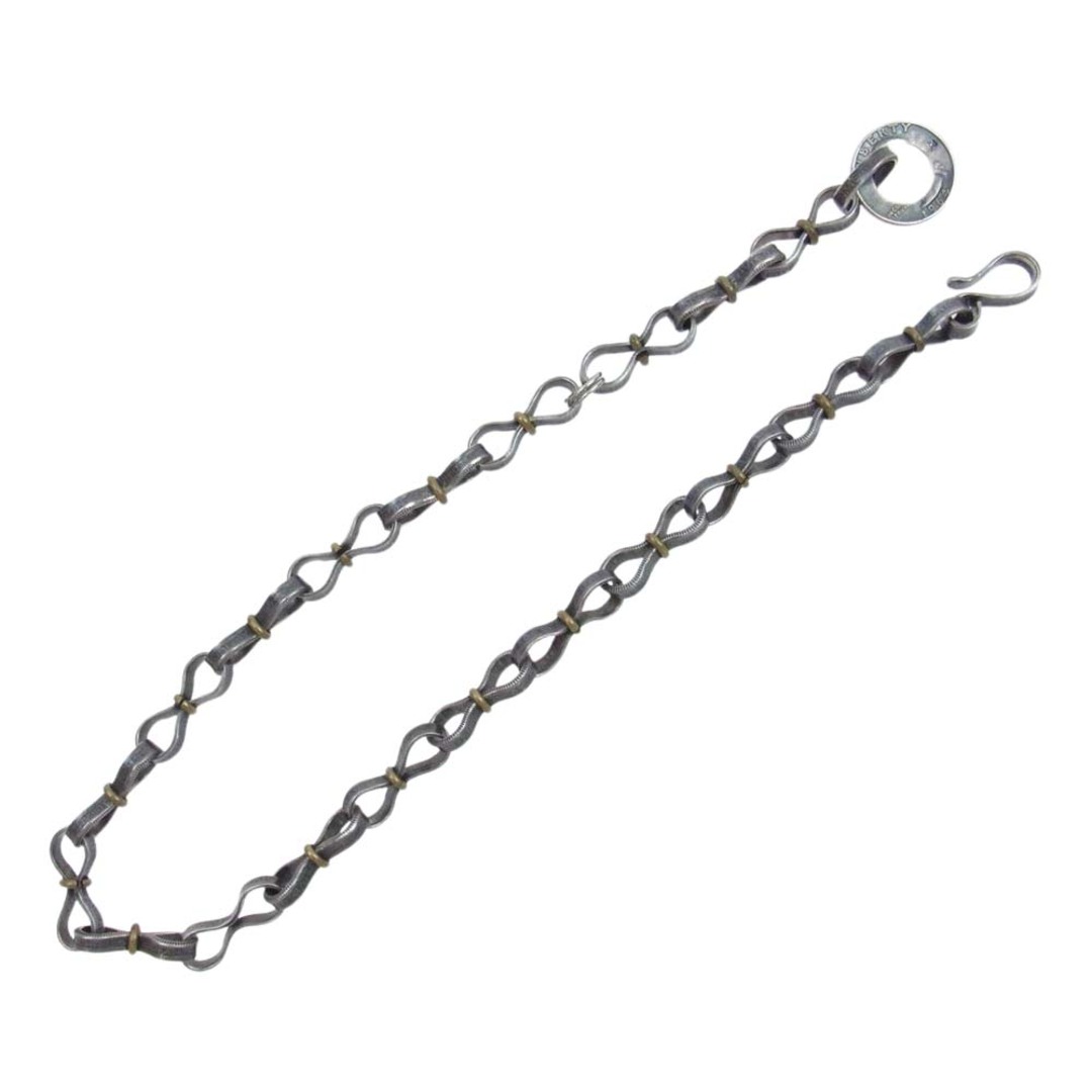 PHENOMENON BEYOND DESCRIPTION フェノメノンビヨンドディスクリプション ウォレットチェーン PBD-0479  FIGURE OF EIGHT WALLET CHAIN オールドコイン ウォレットチェーン シルバー系