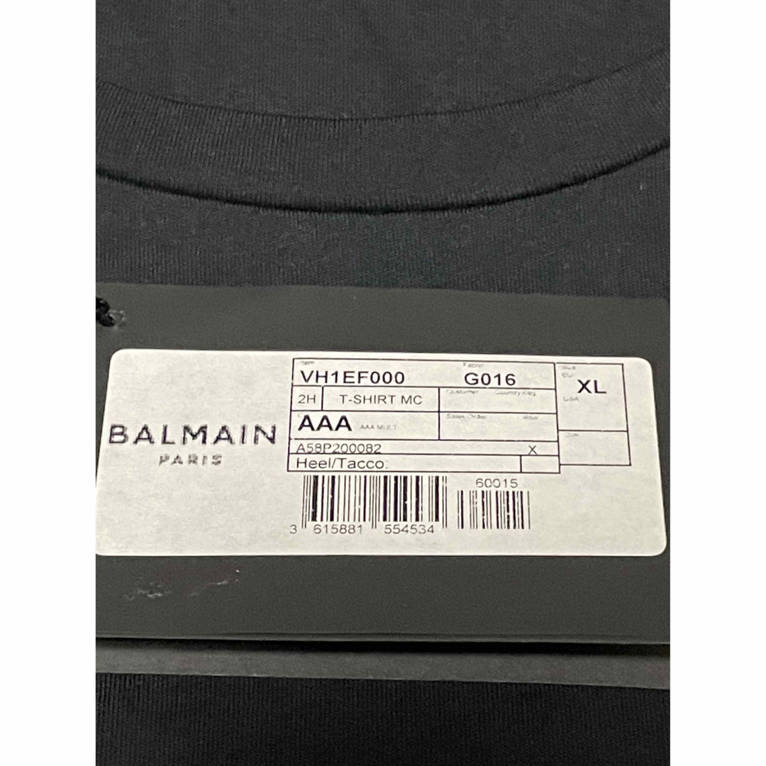 BALMAIN バルマン Tシャツ レインボーロゴ  XL 2
