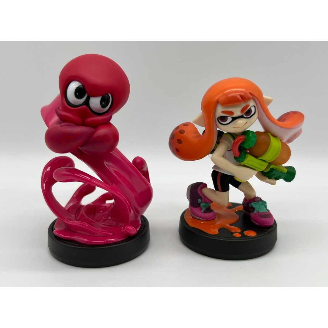 スプラトゥーン　amiibo タコ　オレンジガール