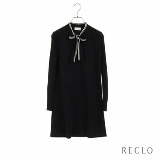 レッドヴァレンティノ(RED VALENTINO)の ワンピース 長袖 ブラック ボウタイ(その他)