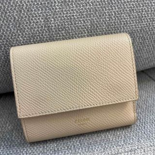 セリーヌ(celine)のCELINE スモールトリフォールドウォレット　新宿伊勢丹購入品(折り財布)