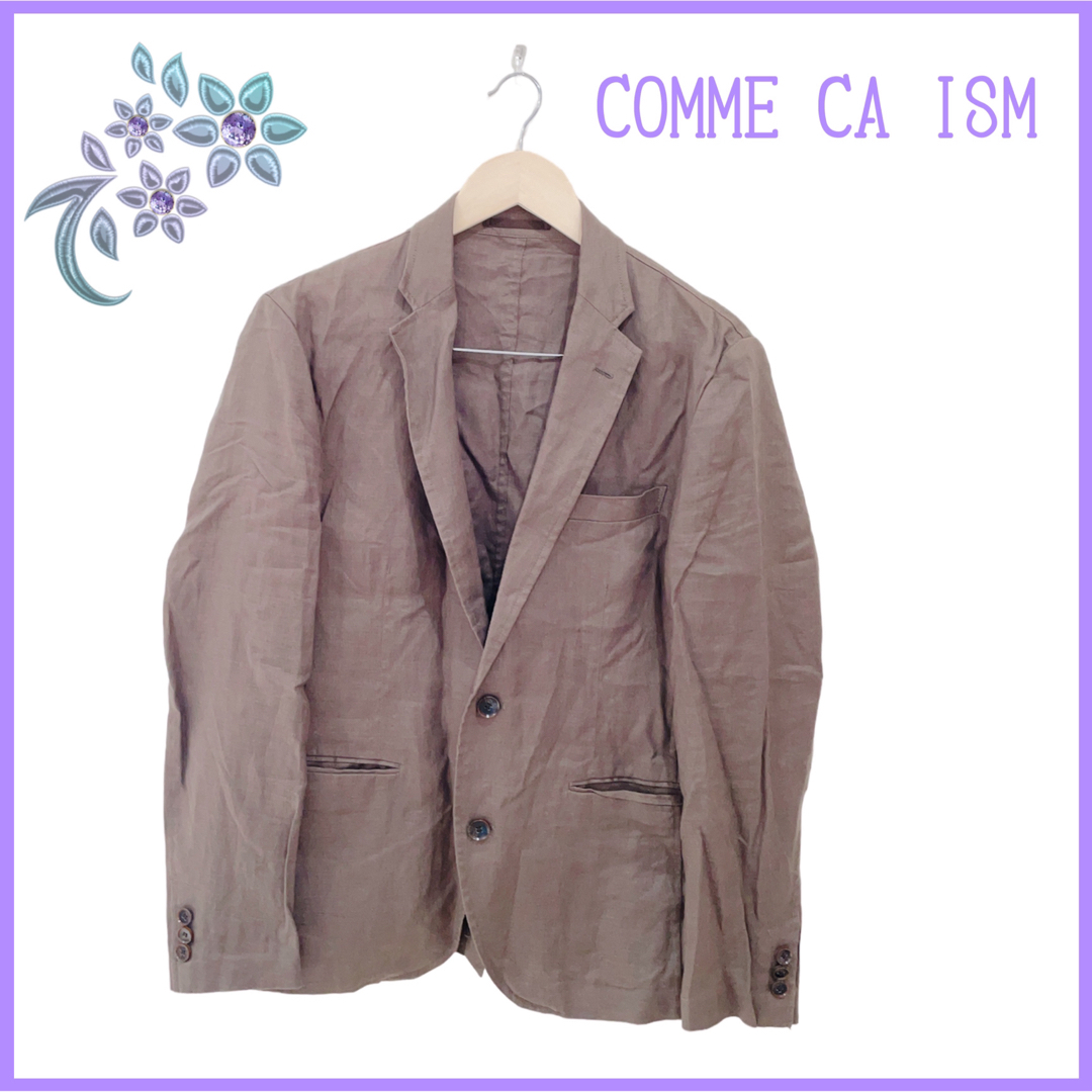 COMME CA ISM - 【COMME CA ISM】テーラード ジャケット 麻 の通販 by ...