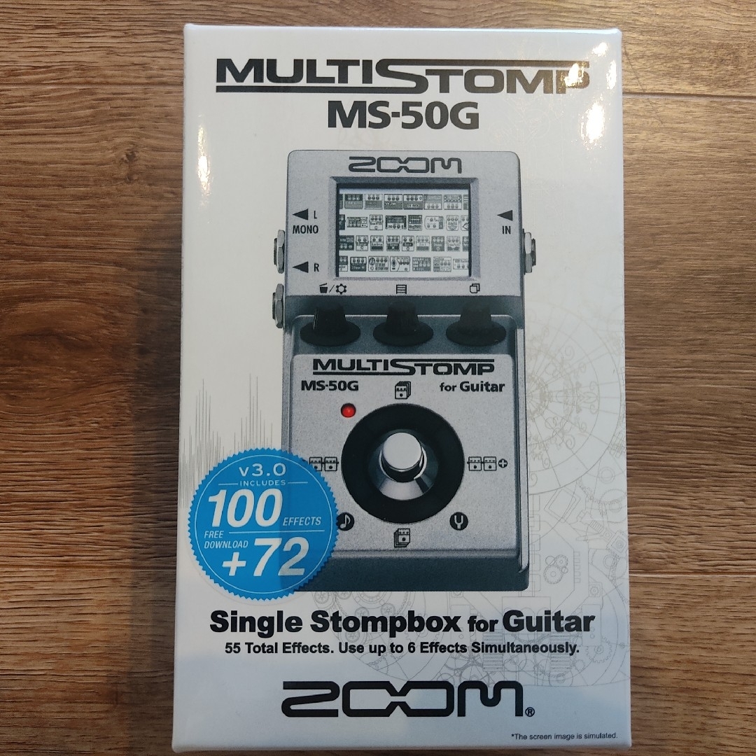 【開封点検のみ】ZOOM MS-50G MULTI STOMP