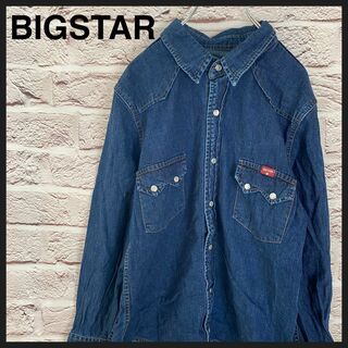 ビッグスター(BIGSTAR)のBIGSTAR シャツ　デニムシャツ メンズ　レディース　[ S ](シャツ)