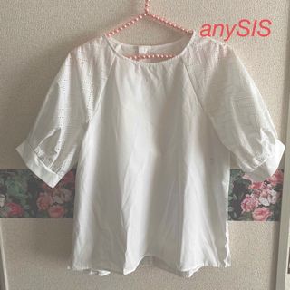 エニィスィス(anySiS)の 最終SALE❣️anySIS  袖スリーブブラウス(シャツ/ブラウス(半袖/袖なし))