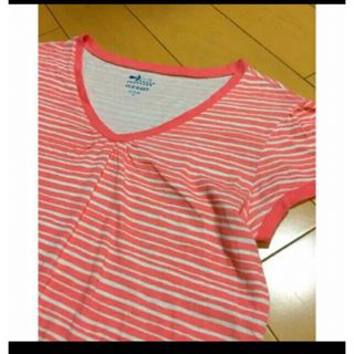 オールドネイビー(Old Navy)のオールドネイビーボーダーコットンカットソ(Tシャツ(半袖/袖なし))