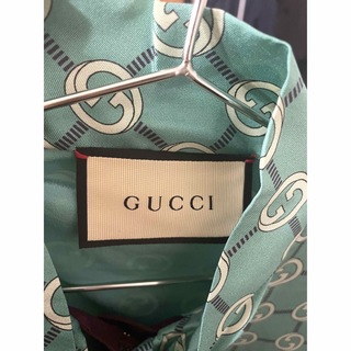 Gucci - 【超美品】GUCCI グッチ/Gプリント シルクワンピースの通販 by