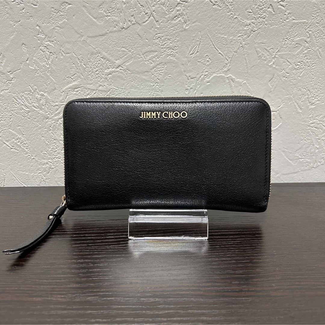 JIMMY CHOO(ジミーチュウ)の【美品】JIMMY CHOO ジミーチュウ 長財布 ウォレット PIPPA レディースのファッション小物(財布)の商品写真