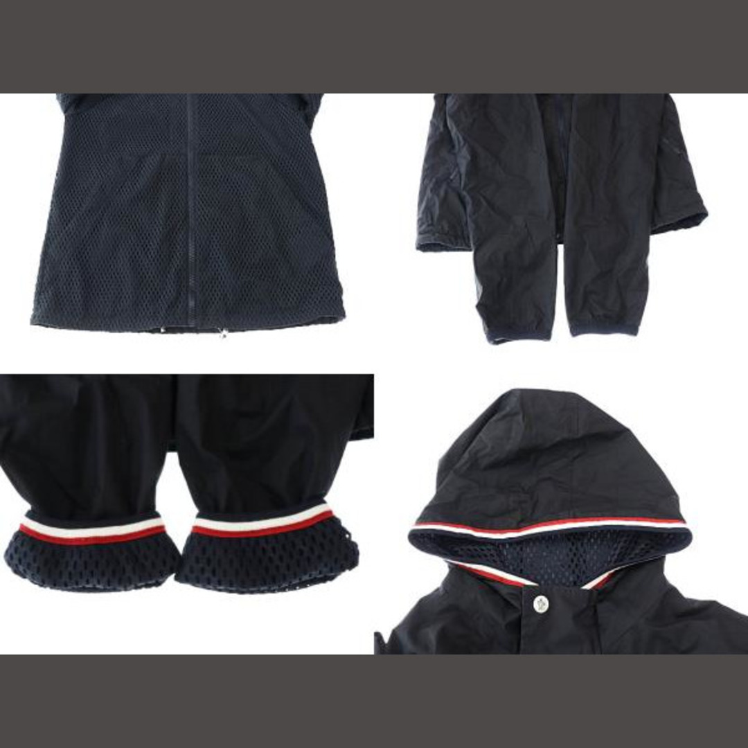 モンクレール 14SS ガム ブルー メッシュ リバーシブル パーカー 1