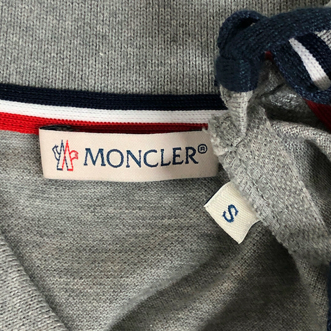 MONCLER(モンクレール)のMONCLER モンクレール MAGLIA POLO MANICA CORTA ポロシャツ グレー サイズS 正規品 / 31712 メンズのトップス(ポロシャツ)の商品写真