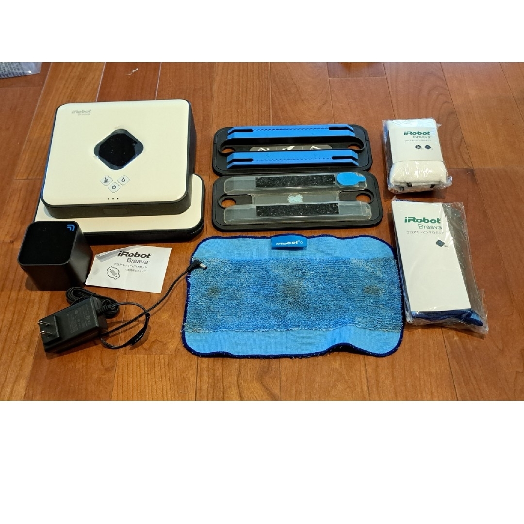 [中古]iRobot Braava 371j フロアモッピングロボット+交換布