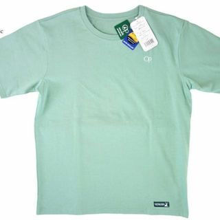 オーシャンパシフィック(OCEAN PACIFIC)の【未使用】Ocean Pacific 水陸両用 撥水 半袖Tシャツ L グリーン(Tシャツ/カットソー(半袖/袖なし))