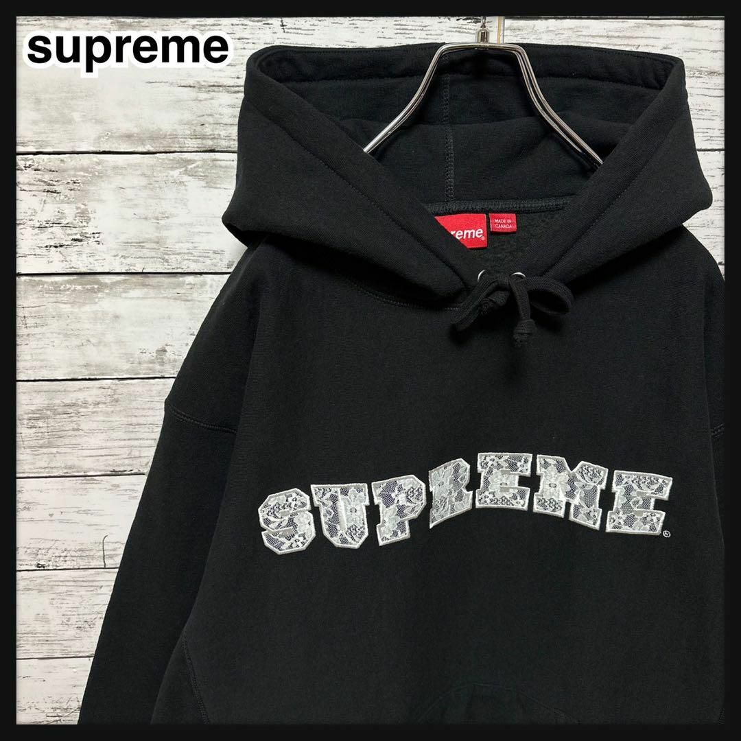 Supreme - 312【人気Lサイズ】シュプリーム☆総柄刺繍ビッグロゴ 最高 ...