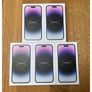 iPhone 14 Pro Max 256GB 5台　ディープパープル(スマートフォン本体)