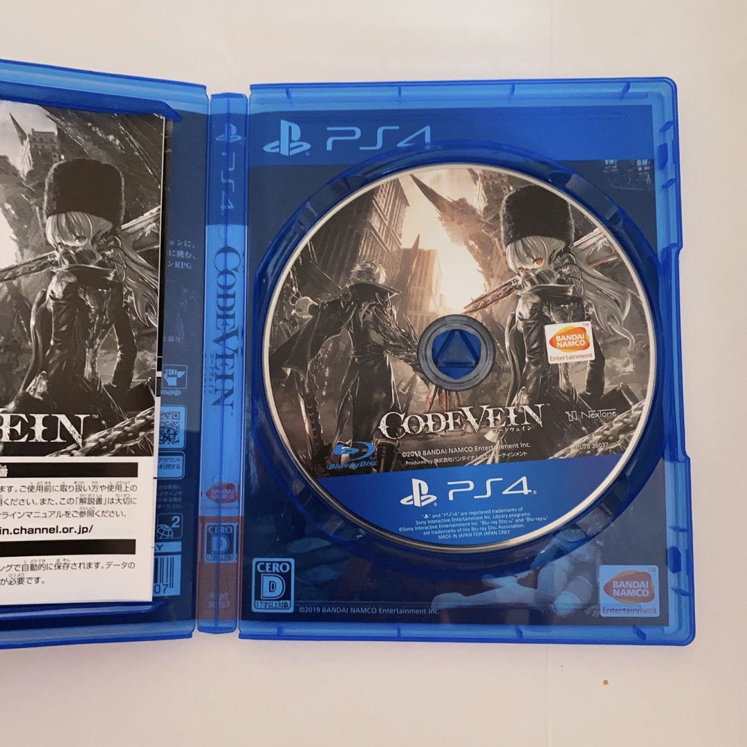 PlayStation4(プレイステーション4)のCODE VEIN（コードヴェイン） PS4 エンタメ/ホビーのゲームソフト/ゲーム機本体(家庭用ゲームソフト)の商品写真