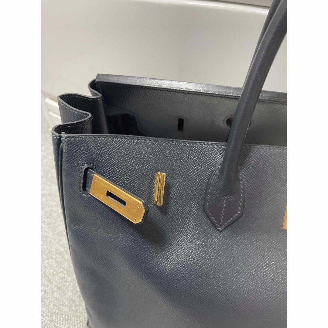 Hermes(エルメス)のHERMESバーキン40cm 紺色　クシュベル　Y刻 レディースのバッグ(ハンドバッグ)の商品写真