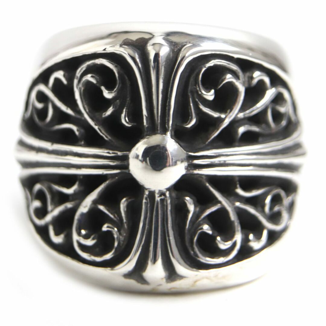 極美品▽CHROME HEARTS クロムハーツ クラシック オーバル クロス