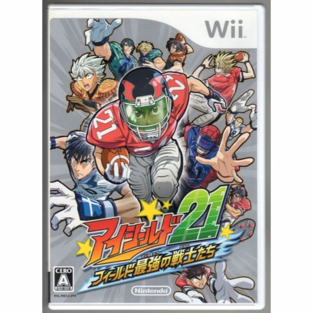 Wii(ウィー)の【20％引き対象】アイシールド21 フィールド最強の戦士たち [Wii] エンタメ/ホビーのゲームソフト/ゲーム機本体(家庭用ゲームソフト)の商品写真