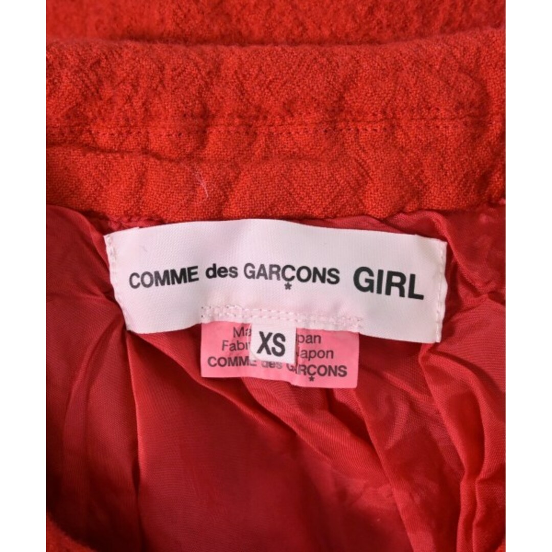 COMME des GARCONS GIRL カジュアルジャケット XS 赤