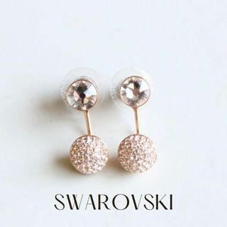 SWAROVSKI スワロフスキー クリスタル ラインストーン ピアス