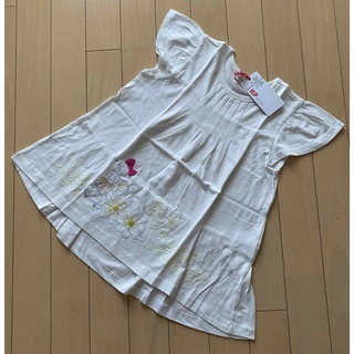 ニットプランナー(KP)のKP ニットプランナー mimiちゃんデザインTシャツ チュニック 130(Tシャツ/カットソー)