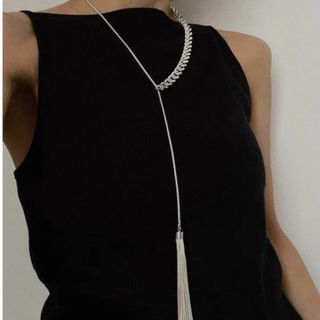 アメリヴィンテージ(Ameri VINTAGE)の【レア】【Ameri VINTAGE】CHAIN FRINGE NECKLACE(ネックレス)