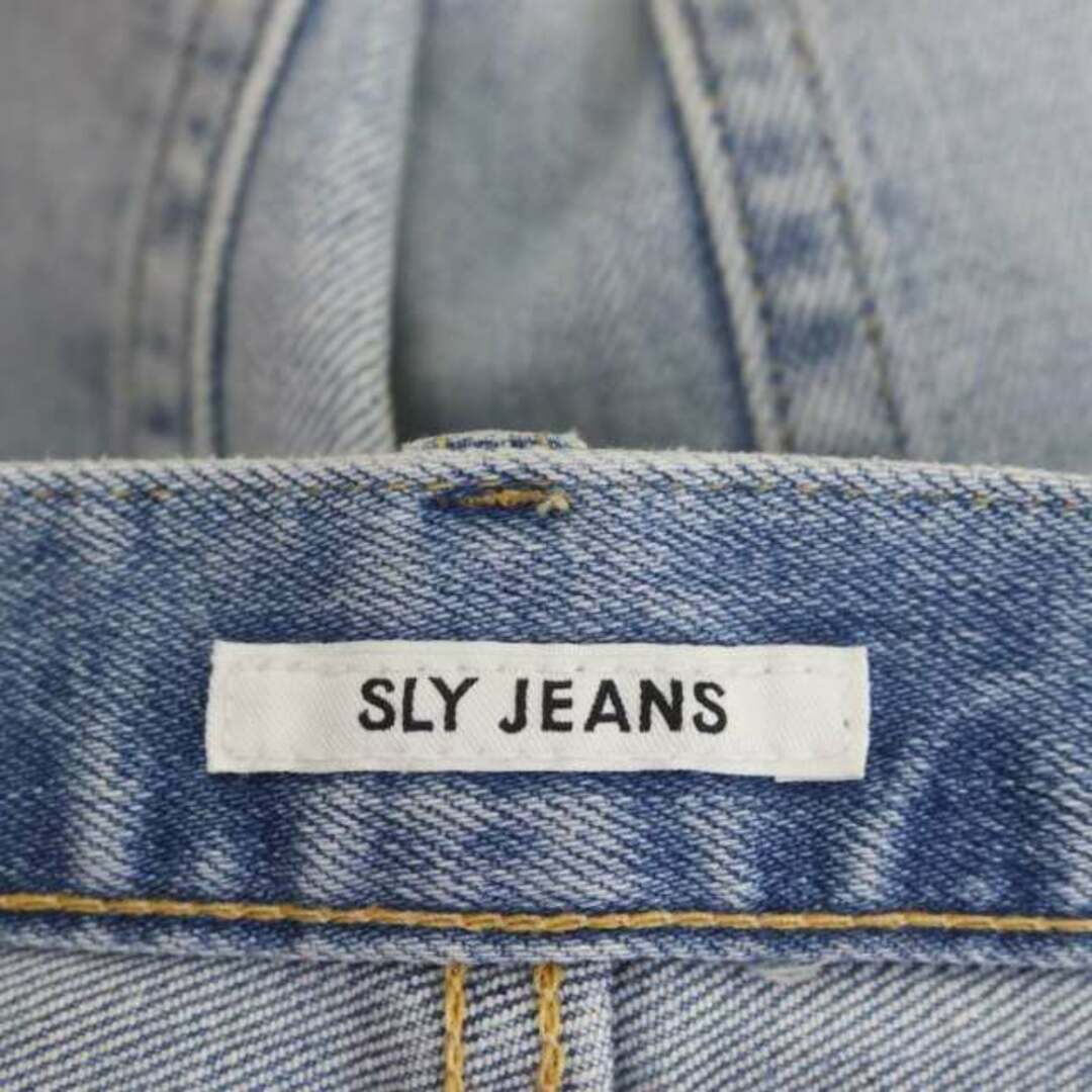 SLY(スライ)のスライ JEANS ERIC JW STEP HEM STRAIGHT-AB レディースのパンツ(デニム/ジーンズ)の商品写真