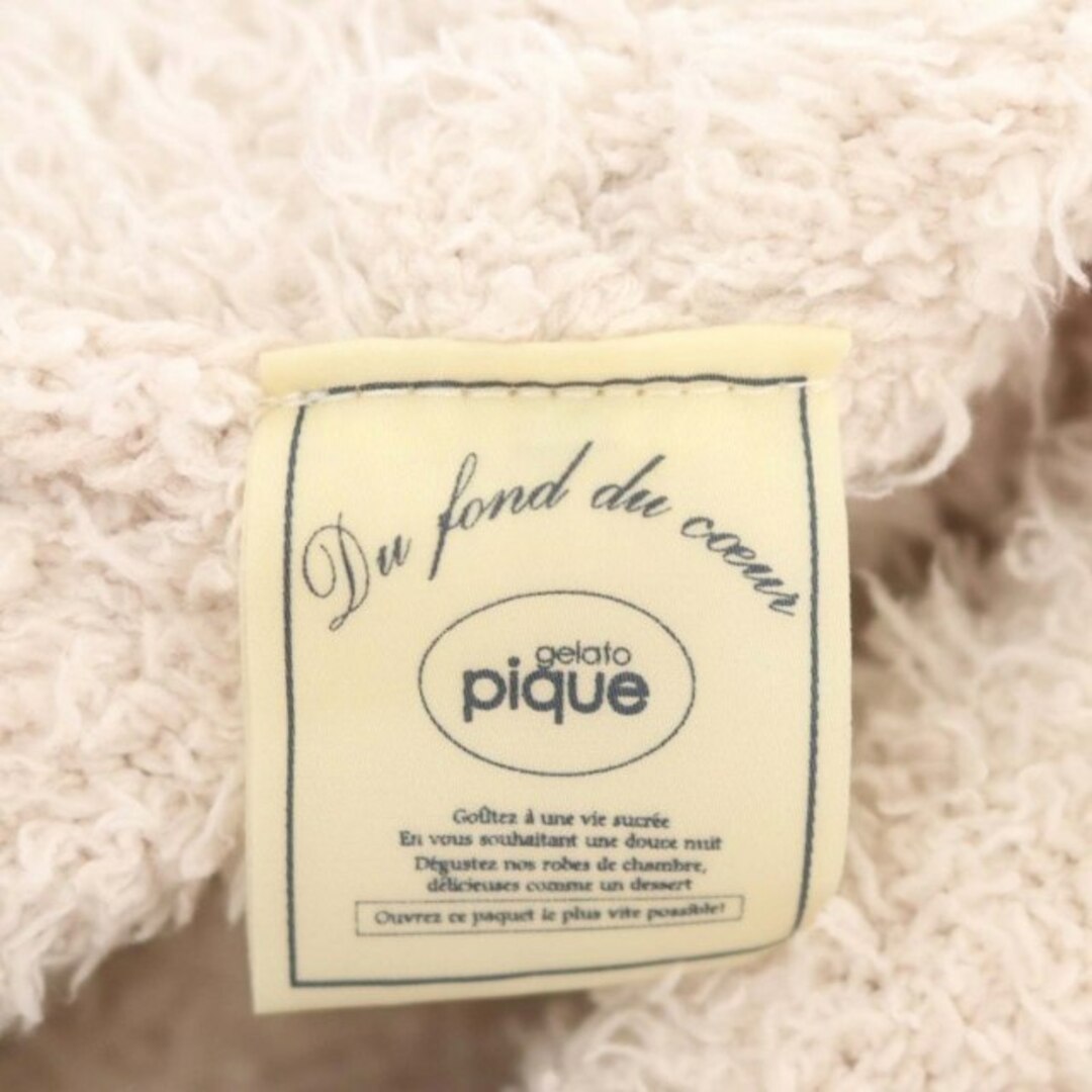 gelato pique(ジェラートピケ)のジェラートピケ 21AW ワンピース ルームウェア ナイトウェア ロング フード レディースのワンピース(ロングワンピース/マキシワンピース)の商品写真