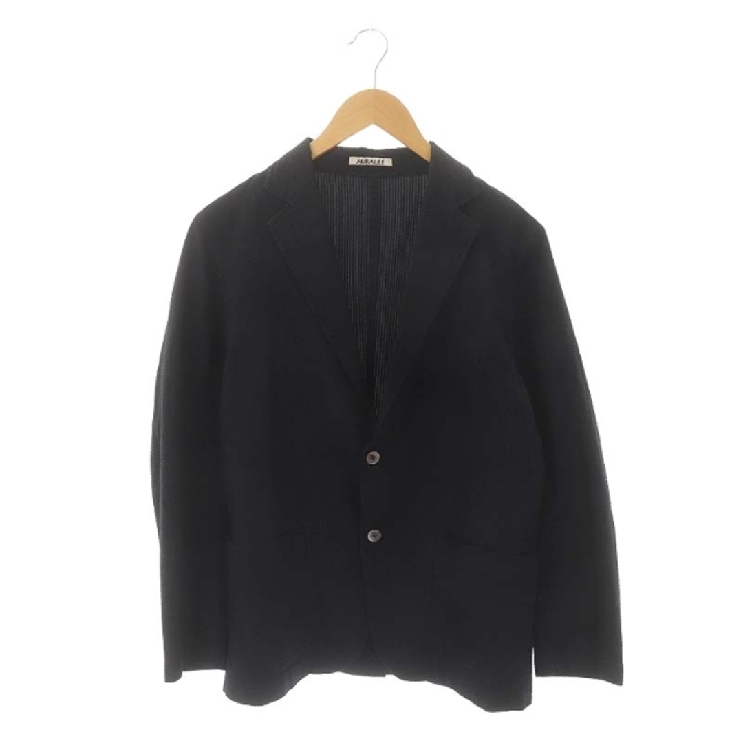 オーラリー SILK SEER SUCKER JACKE シアサッカージャケット