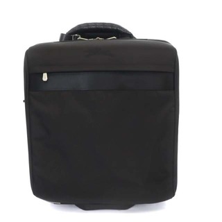 ロンシャン(LONGCHAMP)のロンシャン キャリーバッグ スーツケース 2輪 エキスパンダブル 黒 ブラック(トラベルバッグ/スーツケース)
