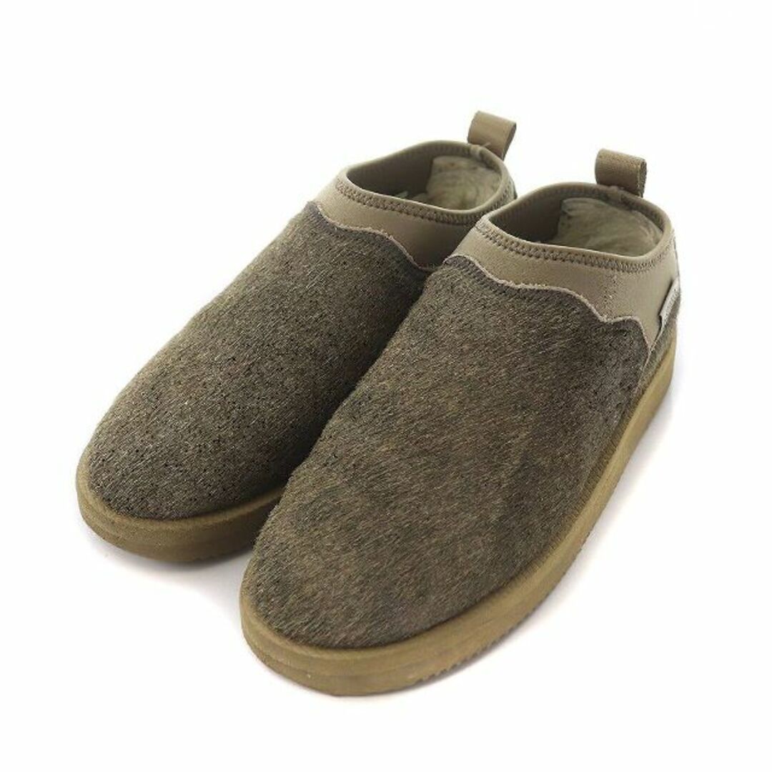 suicoke(スイコック)のスイコック RELUME 別注ハラコスリッポン 20093463006330 レディースの靴/シューズ(その他)の商品写真