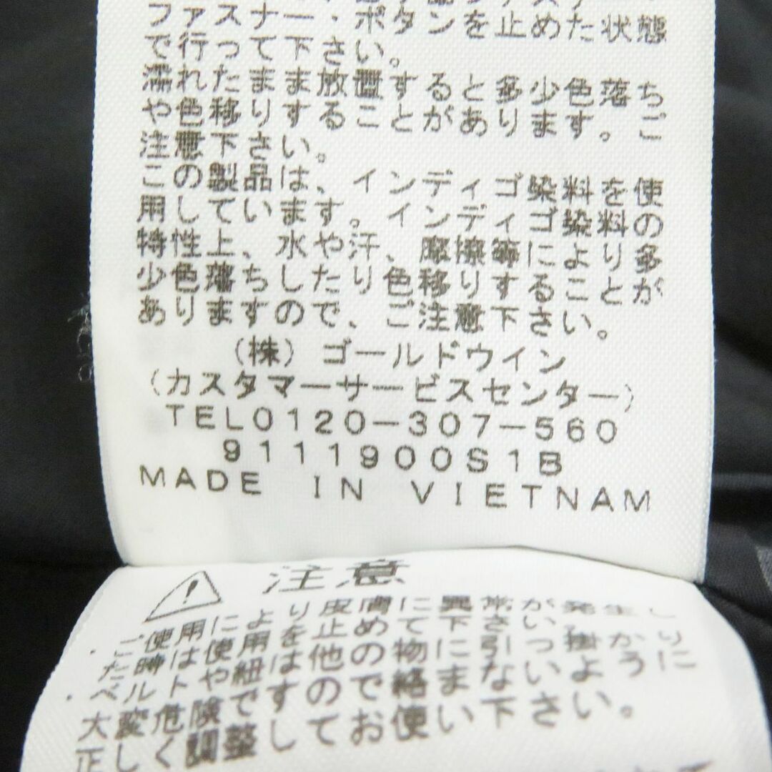 美品□ザ・ノースフェイス NP12032 MOUNTAIN LIGHT DENIM JACKET マウンテンジャケット/ナイロンパーカー インディゴデニム M 正規品 7