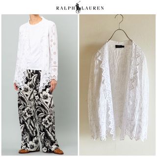 ラルフローレン(Ralph Lauren)の定価8.8万円 ポロラルフローレン 花柄 エンブロイダリー レース ジャケット(シャツ/ブラウス(長袖/七分))