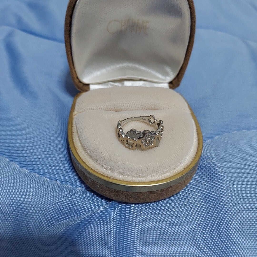 K18WGダイアモンドリング #48 レディースのアクセサリー(リング(指輪))の商品写真