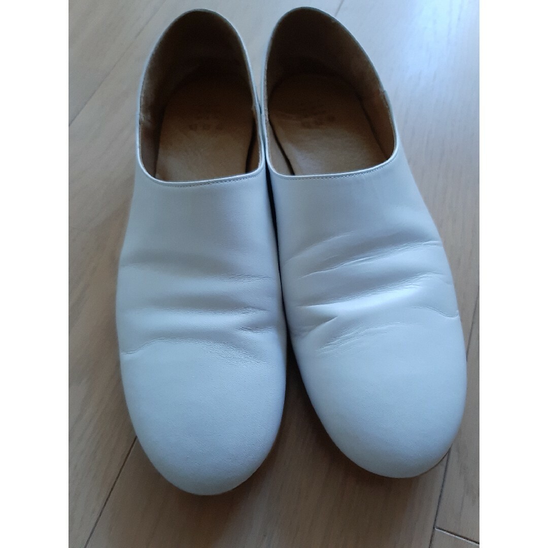 que shoesプレーン ホワイトMサイズの通販 by おしるこ's shop｜ラクマ