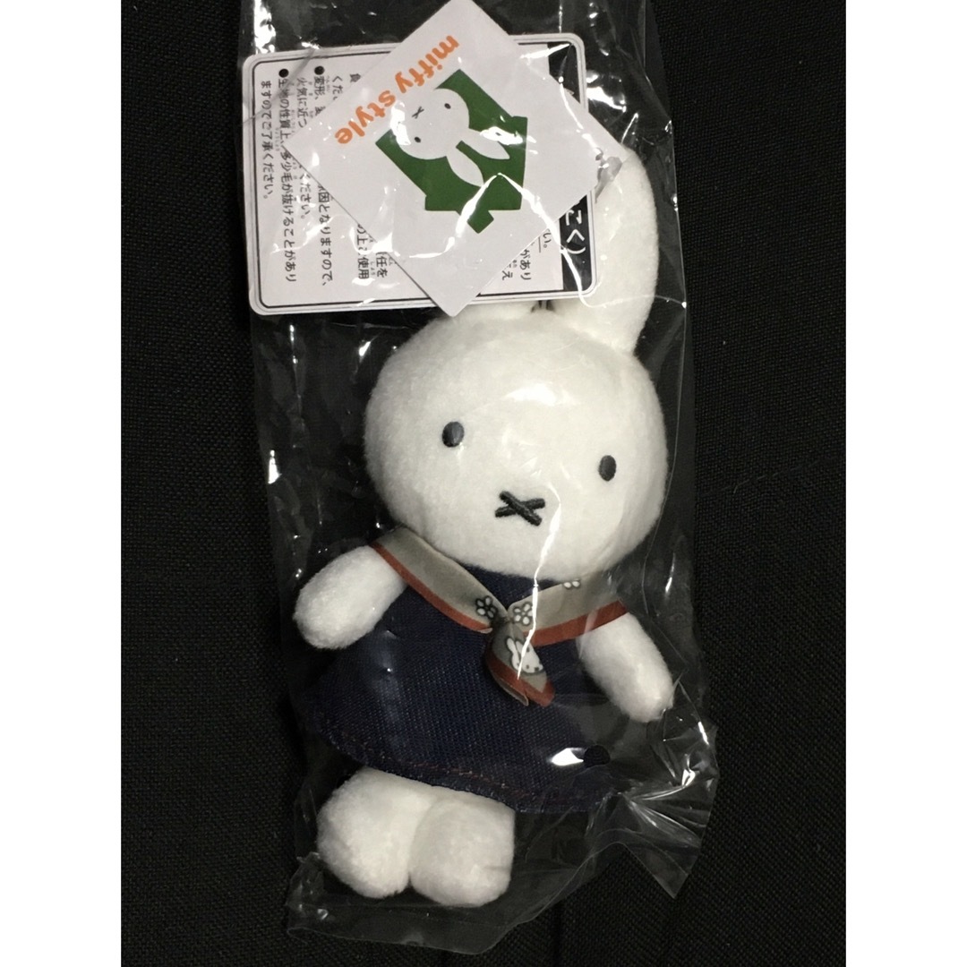 新品 miffy 有楽町 ポップアップ デニム\u0026スカーフ ミッフィー マスコット