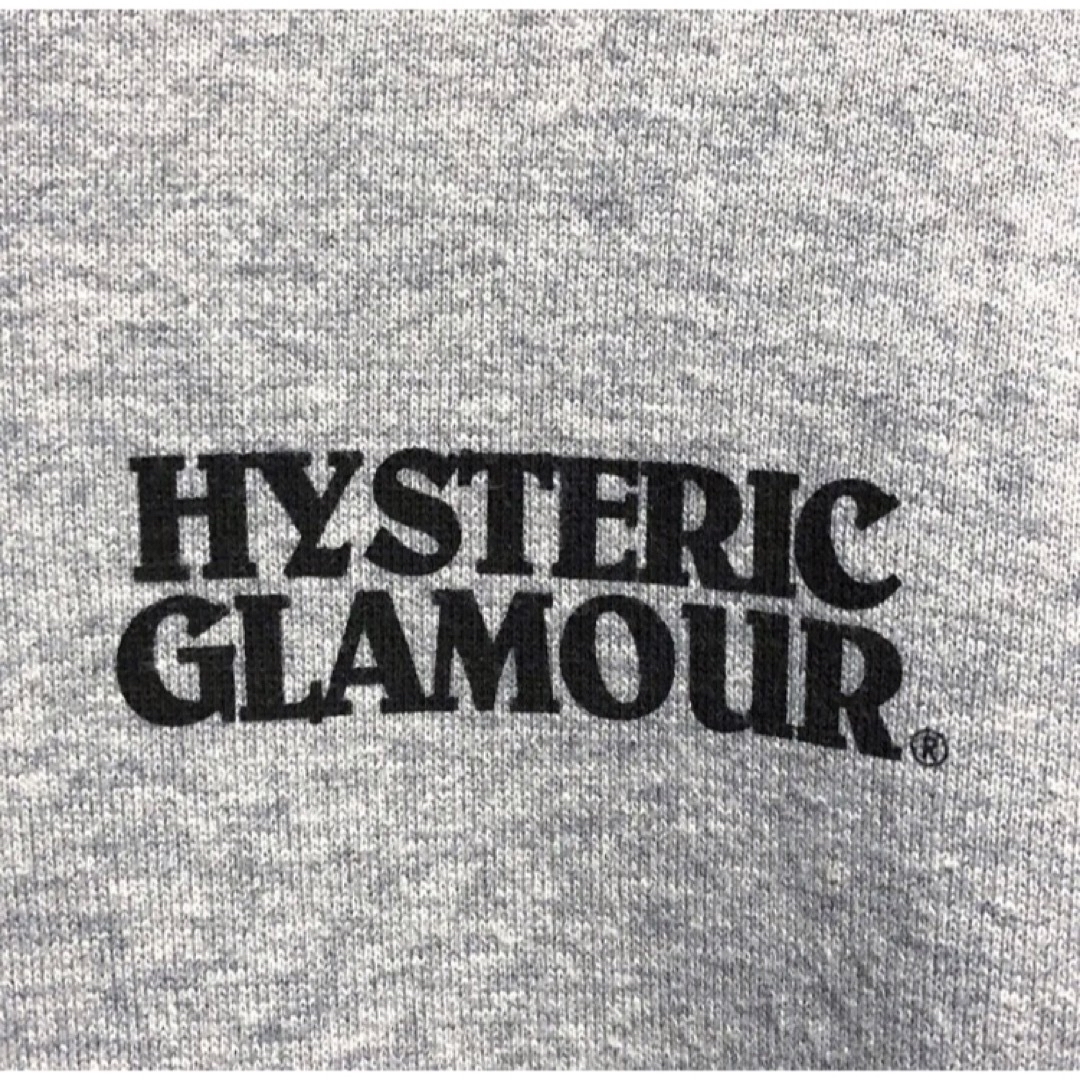 最前線の 【人気完売デザイン】HYSTERIC GLAMOUR バックプリント　スウェット